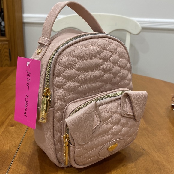 NWT.  Betsy Johnson puppy mini backpack. - Picture 2 of 13